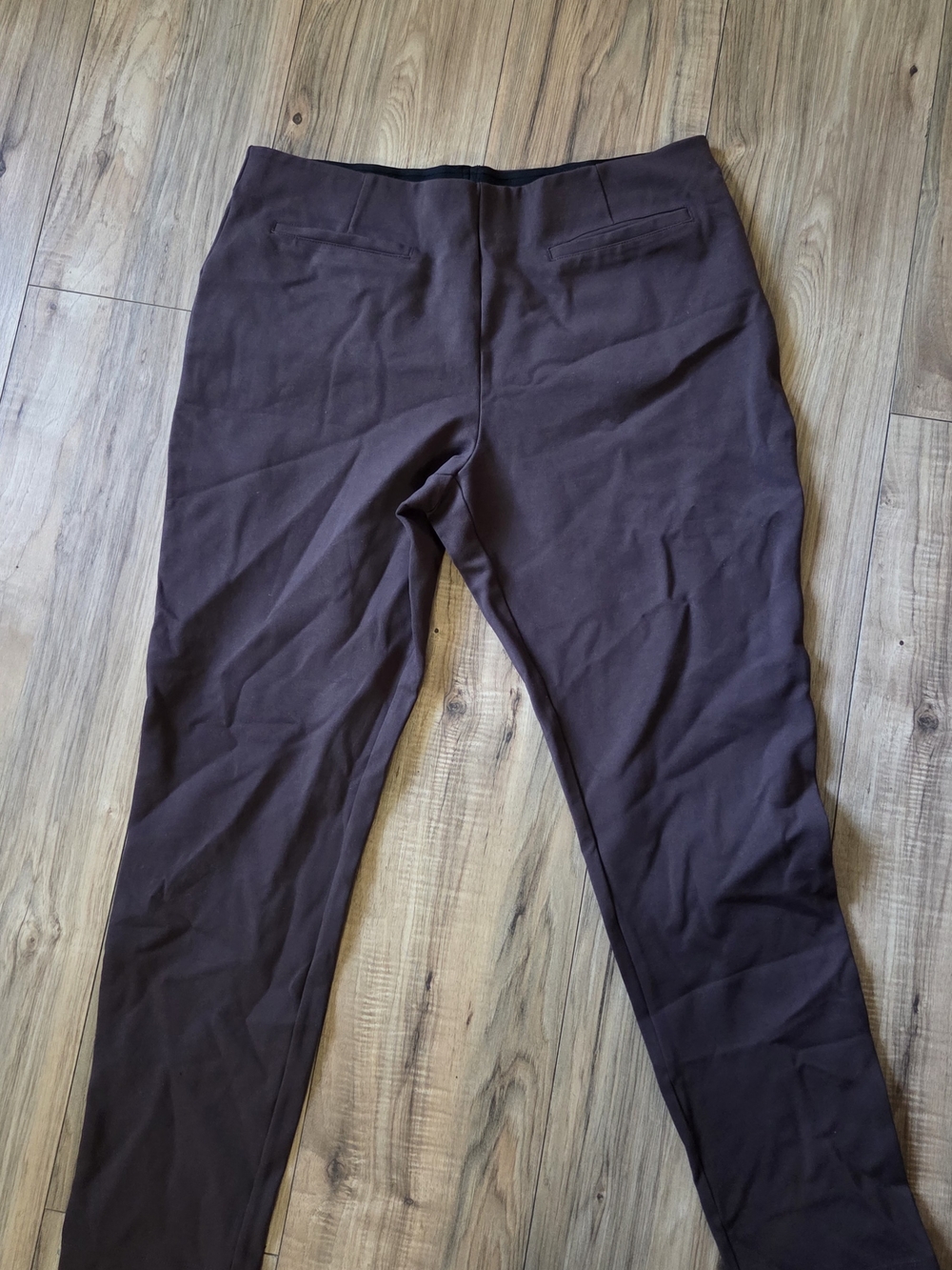 Laura Scott Brown Ankle Pants